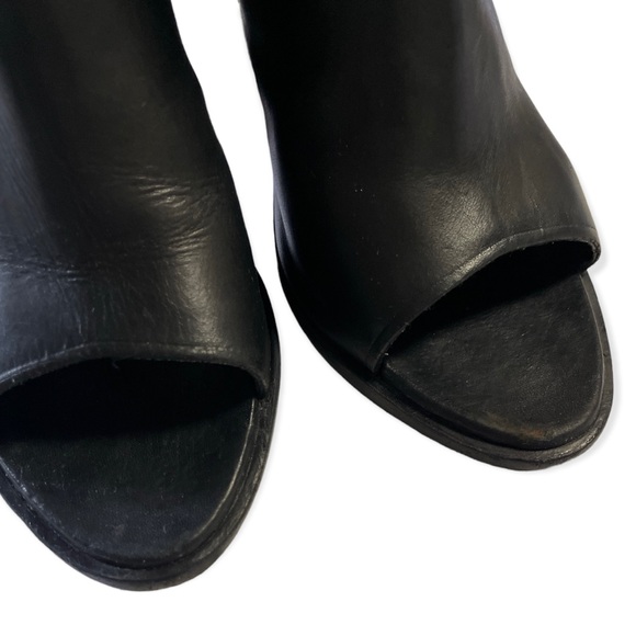 Rag and Bone Leather Peep Toe Heels/Bootie - Picture 9 of 15